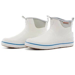 Grundens Women's Deck Boss Slip-On Ankle Boot White